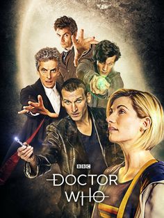 doctor who poster with the doctors