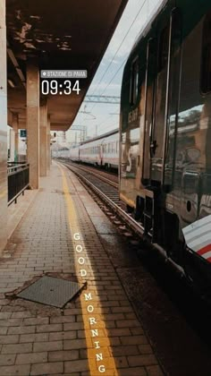 the train is stopped at the station waiting for passengers to get on or off it