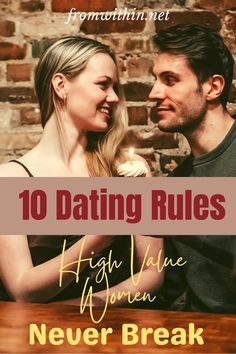 10 Dating Rules that high value women never break or violate. a high value woman follows rules when it comes to dating which makes her a successful, sought after and highly attractive women to men. These are rules for today's modern dating for all single women to follow if they want to be high value women. especially if you are sick of dating low value men. A High Value Woman, The Perfect Girlfriend, First Date Tips, Relationships Tips, Make Him Chase You, High Value Woman, What Men Want