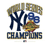 the new york yankees'world series champs logo is seen in this image from 2009