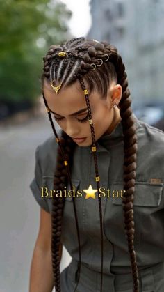 Pigtail braids are a classic and playful hairstyle perfect for picture day. This look is especially great for younger kids and adds a cute, fun vibe to their photos. Part the hair down the middle and divide it into two sections. Braid each section into a simple three-strand braid and secure with small hair ties. For added charm, tie small bows or add colorful hair ties at the ends of the braids. Pigtail braids keep the hair neatly in place throughout the day, making it an ideal choice for active kids who want a hairstyle that will last. Braids Summer, Rave Hair, Fest Outfits, Cornrow Hairstyles, Hair Stylist Life, Long Braids