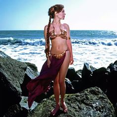 For Star Wars Day, we unearthed the real story behind the 1983 Rolling Stone "Star Wars: Return of the Jedi" beach photo shoot featuring actress Carrie Fisher. Beach Photo Shoot, Stinson Beach, Return Of The Jedi, Star Wars Poster, Beach Photo