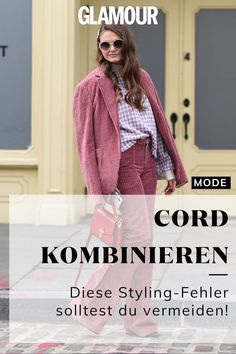 So trägt man Cord jetzt #cord #fashion #outfit #mode #cordhose #stylen #cordrock Fashion Outfit, Blazer, Outfit Inspo, Quick Saves