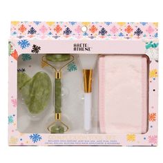 Enjoy Spa-Like Serenity From The Comfort Of Your Home. This Complexion Tool Set Comes With Everything You Need To Enjoy A Relaxing Night Of Self Care. Pull Your Hair Back With The Soft Headband And Then Use The Silicone Applicator To Apply A Face Mask. Once It's Been Washed Off, Apply Face Oil And Then Use The Jade Gua Sha Or Dual-Sided Roller To Gently Stroke Your Skin In An Upward Motion. Includes Jade Gua Sha, Jade Dual-Sided Facial Roller, Silicone Face Mask Applicatior, And Headband Facial Globes, Silicone Face Mask, Jade Gua Sha, Glow Primer, Relaxing Night, Gua Sha Facial, Color Switch, Mini Facial, Pedicure Kit