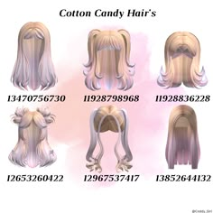 Kawaii Brookhaven Codes, Blonde Hair Roblox, Cotton Candy Hair