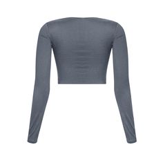 Long Sleeve Round Neck Cropped Length Double Layered Super Soft True to Size Slimming Fit Stretch: High This basic top can be dressed up or down to make any outfit look timeless. Fall essential for sure, this long sleeve top will have you feeling comfy and chic this season! *Gray has a blue tone* High Stretch Tops With Thumbholes For Winter, High Stretch Winter Tops With Thumbholes, Winter Tops With Thumbholes And High Stretch, Solid Color Fitted Top For Fall, Fitted Solid Color Top For Fall, Black Long Sleeve Tops With Thumbholes, Plain Tops For Layering In Fall, Winter Stretch Tops With Thumbholes, Gray Winter Tops With Thumbholes