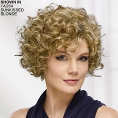 Short Permed Hair, Curly Hair Beauty, Modern Short Hairstyles, Curly Hair Photos, Hair Wigs For Women, Short Hair Wigs, Wigs Hair, Curly Hair Inspiration