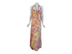 "ESCADA Vintage 90s    dress sundress floral print  size 36 100% silk lining 100% cupro  measurements: length 123 cm 48.42 inches bust 39cm 15.35\" waist 33cm 12.99\" Please let me know before purchasing and I will send photos for additional measurements. In excellent vintage condition" Vintage Silk Beach Dress, Vintage Silk Dress For The Beach, Summer Silk Maxi Dress With Floral Print, Silk Floral Print Maxi Dress For Summer, Summer Silk Fitted Floral Dress, Spring Silk Maxi Dress With Lining, Fitted Silk Summer Floral Dress, Fitted Silk Floral Dress For Summer, Vintage Silk Dress For Summer