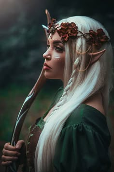 Cosplay Elf, Fairy Photoshoot, Elf Clothes, Photographie Portrait Inspiration, Easy Halloween Costumes, Fairy Costume