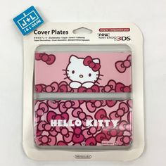 New Nintendo 3DS Cover Plates (Hello Kitty) - New Nintendo 3DS (European Import) Accessories Nintendo Nintendo 3ds Case, Hello Kitty Games, Tech Inspiration, Nintendo 3ds Xl, Ds Games, Phillips Screwdriver, Gaming Room Setup, Hello Kitty Items, Black Art Pictures