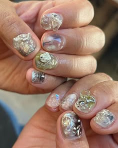 IG: sucre.isa Sucre Nails, Omakase Nails, Nails Real, Anatomy References, Japanese Nails, Short Nail Designs, Nails Inspo, Hair Dye, Swag Nails