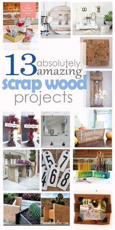 13 absolutely amazing scrap wood projects Scrap Wood Projects Diy, Kids Woodworking Projects, Easy Woodworking Ideas, Woodworking Projects Furniture, Wood Projects For Beginners, Wood Projects Diy, Woodworking Projects For Kids, Small Woodworking Projects, Scrap Wood Projects