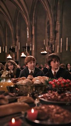 harry potter and hermione's hogwarts dinner in the great hall