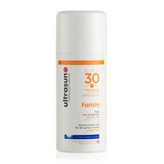 The Ultrasun Super Sensitive High SPF 30 Family Formula is perfect for all the family including little ones, the Ultrasun Family 30SPF delivers high, all day protection with just one application. Housed in an airless pump dispenser to prevent product deterioration and contamination it's super sensitive formulation will help to prevent 'prickly heat' reactions and provides extra protection for vulnerable areas such as shins, noses and shoulders etc. This easy to use formula is non-greasy, water r Sun Allergy, Prickly Heat, Mineral Sunscreen, Propylene Glycol, Dry Shampoo, Face Products Skincare, Oil Free