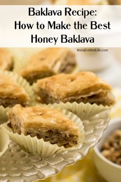 baklaa recipe how to make the best honey bakava