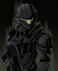 Odst Art, Titanfall 2 Art, Halo Wallpaper, Anime Dude, Halo Odst, Exo Suit, Soldier Drawing, Helloween Wallpaper, Tactical Kit