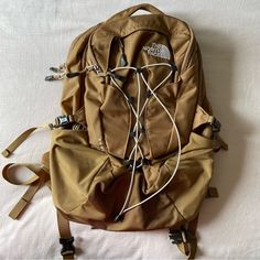 The Borealis Backpack In Utility Brown Color. Only Worn Once, Like New. The North Face Backpack, Borealis Backpack, North Face Bag, Face Tan, Tan Face, North Face Backpack, Brown Color, North Face, The North Face