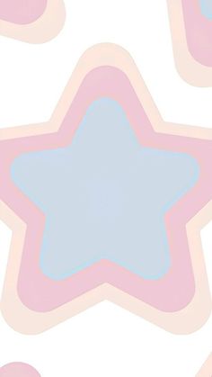 a pink and blue star pattern on a white background