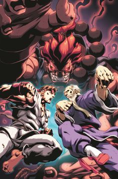 Evil Vs Good, Street Fighter Akuma, Street Fighter Comics, Street Fighter 1, Akuma Street Fighter, Good Composition, Alvin Lee