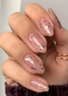 Gold Nail Art Short Nails, Spring Wedding Nails, January Nails, Minimalist Nails, Short Acrylic Nails