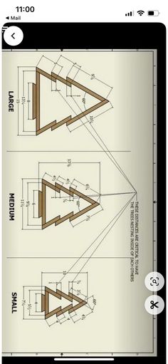 an image of a wooden table with measurements and measurements for the top, bottom and bottom