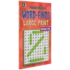 the word - finder puzzle is shown in this book