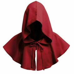 Unisex Cosplay Death Cape Short Hood Cloak Wizard Witch Medieval Cape Halloween #Ad , #ad, #Cape#Short#Death Halloween Fantasy Hooded Cape, Hooded Fall Cape For Larp, Hooded Gothic Cape For Costume, Gothic Hooded Cape For Cosplay, Hooded Medieval Cape For Larp, Mens Poncho, Medieval Cosplay, Hood Hat, Cape Designs