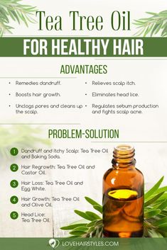 Tea Tree Oil Uses, For Healthy Hair, Oil For Hair, Healthy Hair Tips