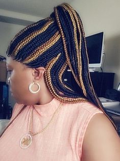 This is new style of cornrows wig no lace, no glue on it,The wig is durable and strenchable. It is neatly done and detailed to look like it is made on scalf giving you more natural look. It is saves time, easy to wear and protects your edges. Looking very nice like your own 100% whole hand made.  Send me email to ask any question Stitch Braided Ponytail, Cornrow Wig, Braids Cornrows, Stitch Braids, Twist Braid Hairstyles, Cornrows Braids, Braided Ponytail, Twist Braids, Multiple Color