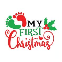 my first christmas svg file