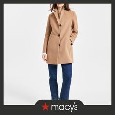 in stock Wool Blend Coat, Women's Coats & Jackets, Wool Blend, Camel, Pick Up, In Store, Coats Jackets, Buy Online, Women Accessories