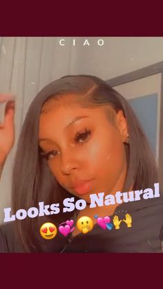 Looks So Natural 😍💞🤭💘🙌 #hairstyle #hair #haircut Black Hair 90s, Graduated Bob Hairstyles, Kawaii Hair Clips, Frosted Hair, Strawberry Hair, Geometric Hair Clip, Bob Hairstyles With Bangs