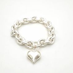 Silver Heart Bracelet, Heart Charm Bracelet, Silver Chain Bracelet, Chunky Heart Chain Bracelet, Love Bracelet, Romantic Gift for Woman - Etsy UK Heart Chain Bracelet, Charm Bracelet Silver, Bracelet With Heart, Silver Heart Bracelet, Bracelet Heart, Bracelet Love, Heart Chain, Love Bracelet, Silver Chain Bracelet