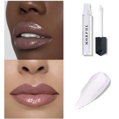 Brand New, Never Been Used Or Swatched Full Size (4.5 Ml) Morphe Lipgloss In The Shade Issa Vibe (Iridescent With Purple - Pink Pearl). This High-Shine, Non-Sticky Clear Lip Gloss Has A Buttery Formula And Shimmer Finish For Sheer-To-Full Coverage. Drugstore Lipgloss, Makeup Morphe, Issa Vibe, Lip Gloss Shades, High Shine Lip Gloss, Lipgloss Lips, Makeup News, Lip Gloss Colors, Clear Lip Gloss