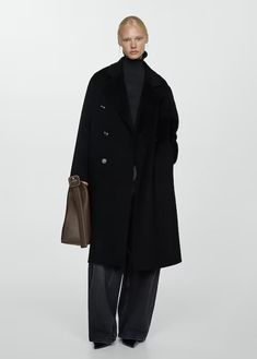 2023 Wishlist, Oversized Wool Coat, Wool Coat Women, 1990's Fashion, Coat Women, Neck Collar, Wool Coat