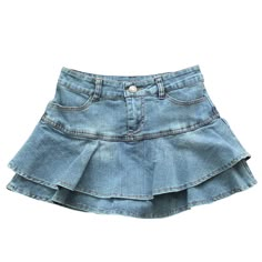 Ruffle Pleated Shorts Skirts Women 2023 Summer Low Waist A Line Y2K Denim Skirt Mini Short Jeans Y2k Denim Skirt, A Line Denim Skirt, Short Jean Skirt, Rock Outfit, Jeans Woman, Jean Mini Skirts, Skirts Women, Denim Skirt Women, Y2k Denim