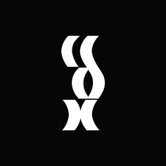 the letter s is made up of two curved lines, and it appears to be white