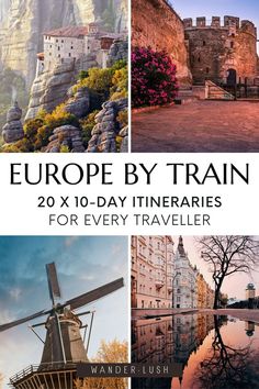 europe by train 20x10 - day itineries for every traveler cover image