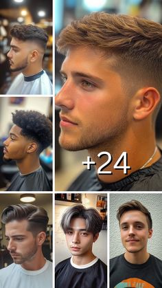 30 Men’s Haircuts for a Fresh Look in 2024: Modern Styles to Keep You On Point Teen Boys Hair Cuts 2024, Men S Haircut Straight Hair, Guys Fade Haircut, Teen Boy Haircut 2024, Shape Up Haircut Men, Popular Teen Boys Haircuts 2024, Short Teen Boy Haircut, Man Hairstyle 2024 Trends, Men Haircut For Straight Hair