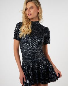 NALA DRESS BLACK Nala Dress, Swift Outfits, Taylor Swift Outfits, Party Style, Large Bust, Party Fashion, Small Bust, Sequin Dress, Dress Black