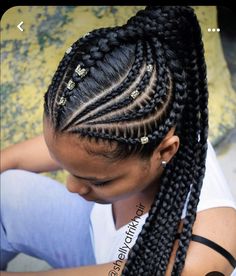 Braid Hairstyles 2023, Braid Around The Head, Braid Styles For Girls, Black Braided Hairstyles, Big Box Braids Hairstyles