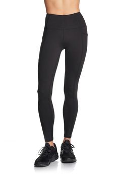 Elevate your activewear with our High Waist Compression Legging. Experience maximum comfort and support with a sculpted fit and soft interlock double-brushed fabric. The high waist ensures a secure feel, while side pockets add convenience for your essentials. Perfect for the gym or leisure, these leggings seamlessly bl Sporty Activewear With 5-inch Inseam And Side Pockets, Workout Activewear With 5-inch Inseam And Side Pockets, Functional Sports Pants With 5-inch Inseam, Functional Solid Leggings With Comfort Waistband, Functional Solid Color Leggings With Comfort Waistband, Compression Athleisure Yoga Pants With Side Pockets, Workout Full-length Tights With Contoured Waistband, Sporty Workout Leggings With Side Pockets, Sporty Leggings With Side Pockets For Workout