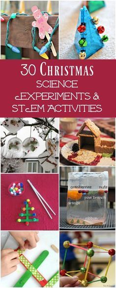 Christmas Stem Activities, Christmas Science Experiments, Stem Activities For Kids, Stem Activities Preschool, Christmas Science, Christmas Stem, Kid Experiments, Activities For Preschool