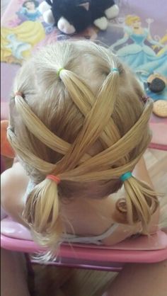 Toddler hair styles Bella Hair, Hair Diy, Hair Simple