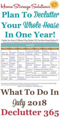 what to do in december 2016 with the text plan to dellutter your whole house in one year