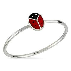 Cute Ladybug Tiny Animal Ring .925 Sterling Silver Band Jewelry Female Male Unisex Size 7 All our silver jewelry is crafted from .925 silver also commonly referred to as sterling silver. Sterling silver is the standard for beautiful high-quality silver jewelry and can not be replicated by lower priced silver plated jewelry. It is 92.5% pure silver, mixed with alloys to add strength and durability to stand the test of time. We promise superior service which includes fast shipping, great communica Ladybug Jewelry, Cute Ladybug, Animal Ring, Animal Rings, Female Male, Band Jewelry, Silver Plated Jewelry, Sterling Silver Bands, Pure Silver