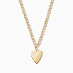 Big Love Necklace – Uncommon James Big Heart Necklace, Uncommon James, Large Heart, Necklace Pendants, Cute Preppy Outfits, Rolo Chain, Big Love, Love Necklace, Heart Pendant Necklace