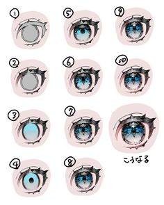 how to draw an anime eye step by step drawing instructions for beginners and advanced artists