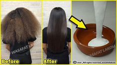 #wasafatlakom #keratin_hair_treatment_at_home #straighten_hair_naturally_at_home_permanentlyPermanent Hair Straightening at Home | Only Natural Ingredients |... Hair Smoothening, How To Grow Your Hair Faster, Silky Smooth Hair, Frizz Free Hair, Grow Long Hair, Keratin Hair