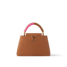 LOUIS VUITTON® - Capucines Bb - Tan Handbag Louis Vuitton, Louis Vuitton Rose Des Vents, Louis Vuitton Capucines Bb, Louis Vuitton Gifts, Louis Vuitton Capucines, Trunk Bag, Wallet Pouch, Monogram Bag, Buckle Shoes